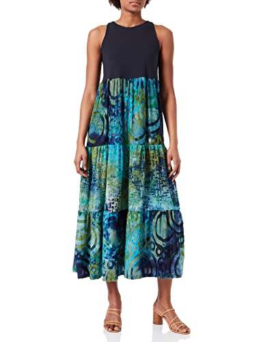Desigual Sukienka damska Vest_Charlotte, niebieski, XS