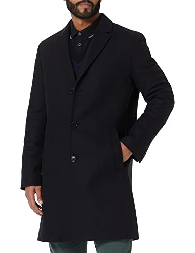 HUGO Płaszcz męski, czarny (Black1), 98