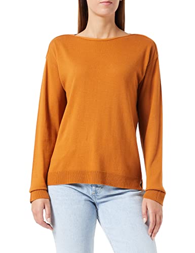 United Colors of Benetton Sweter damski, Pomarańczowy 37, L