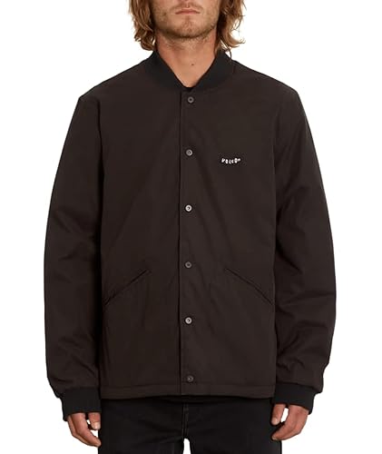 Volcom Męska kurtka lookster Jacket, czarna, M, czarny, M