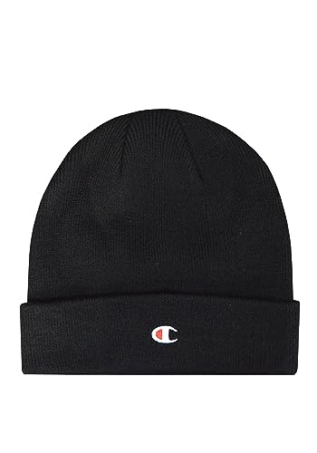 Champion Czapka Unisex-Dorosły, Czarny, rozmiar uniwersalny