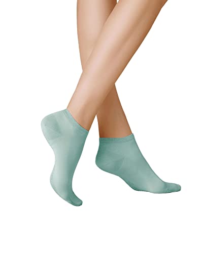 Kunert Finest Cotton Ssod Skarpetki damskie, Lekkie niebo, 35-38 EU