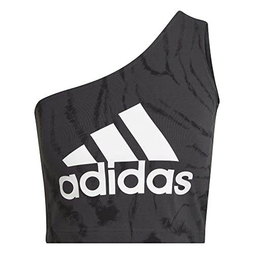 adidas Damski tank top, czarny (Kohle), S