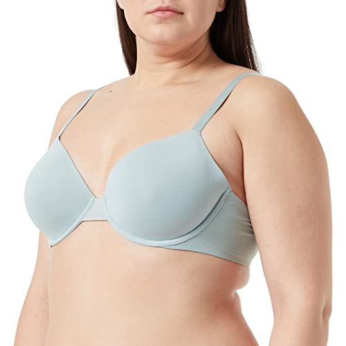Calvin Klein Damski biustonosz Demi z lekko podszewką, Łąka szałwiowa, 80A