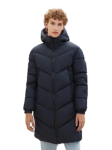 TOM TAILOR Denim parka męska, 10668 - Sky Captain Blue, XXL