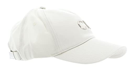 Calvin Klein Damska czapka Re-Lock, Ciemny ecru, Rozmiar uniwersalny