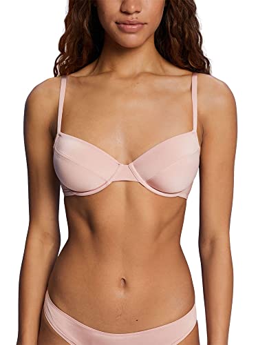 ESPRIT Biustonosz bez podszewki z mikrofibry, Old Pink, 85D