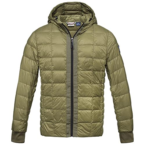 Dolomite Męska kurtka dziecięca Chaqueta Con Capucha Ms Corvara Light, CHALICE KHAKI GREEN, M