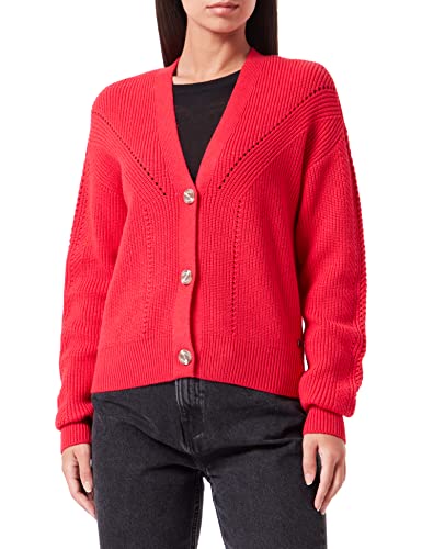 Garcia Damski sweter U20054_Ladies Cardigan Pullover, red Lips, XS