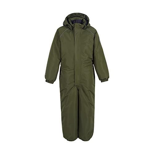 Color Kids Unisex Kids Coverall, AF 10.000 Snowsuit, ciemny oliwkowy, 92