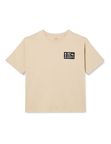 Bestseller A/S Chłopcy NKMVECTOR SS Loose TOP J T-Shirt, Humus, 134/140, Humus, 134-140