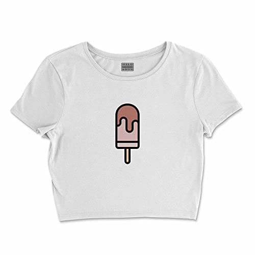 Bona Basics, Damski T-shirt basic, z nadrukiem cyfrowym, 100 bawełny, biały, swobodny, damski top, rozmiar: S, biały, S