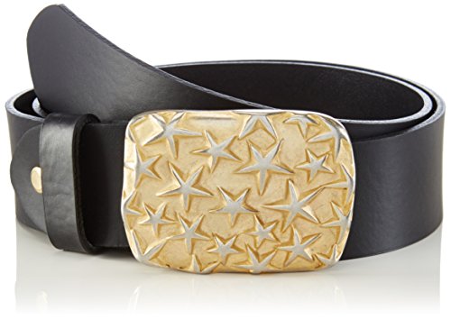 MGM Damski pasek Sky of Stars, Czarny (czarno-złoty 3), 80