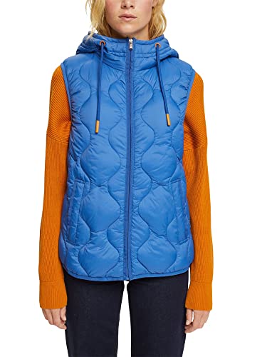 edc by ESPRIT Kamizelka damska 082CC1H304, 430/BLUE, XXS