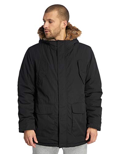 Urban Classics Męska kurtka z kapturem Faux Fur Parka