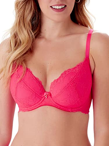 Gossard Superboost Lace 7711 damski wyściełany biustonosz z fiszbinami, Diva Pink, 70F