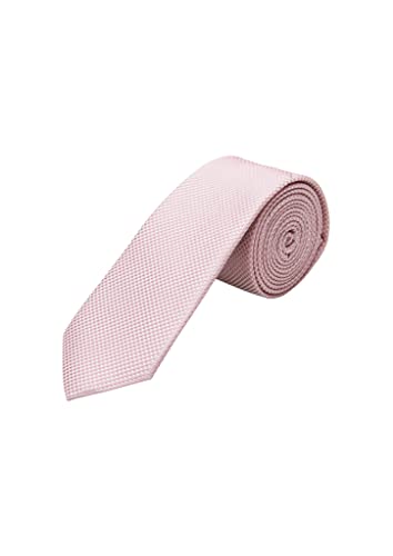 s.Oliver Męski krawat, różowy, 1, Rosa, 1