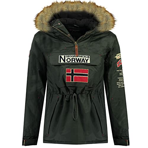 Geographical Norway Parka męska Boomerang Khaki, Ciemnoszary, M