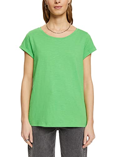 edc by ESPRIT T-shirt damski, 310/Green, XXS