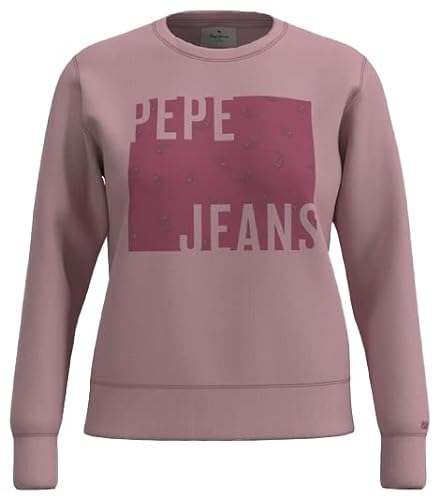 Pepe Jeans Lenna Bluza damska, Różowy (zachmurzona róża), XL