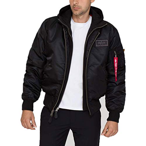 ALPHA INDUSTRIES kurtka męska, czarny, 4XL