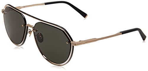 Police Unisex SPLE17 okulary przeciwsłoneczne, złote, 58, złoto, 58