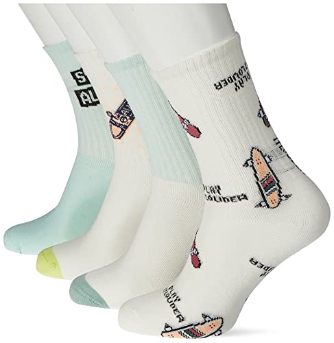NAME IT Skarpety NKNLONZO 6 par, uniseks, niebieskie (Blue Surf), rozmiar 34–36 (DE), Blue Surf