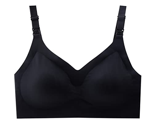 ECO BY MAMI - Biustonosz Karmiący ze zintegrowanym kubkiem Mara, Negro, 85B