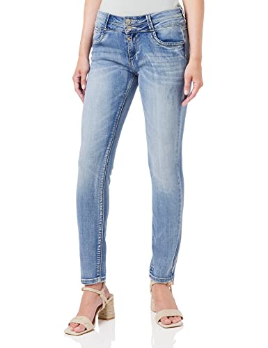 Timezone Dżinsy damskie slim, Niebieski (Summer Breeze Wash 3382), 30W / 34L