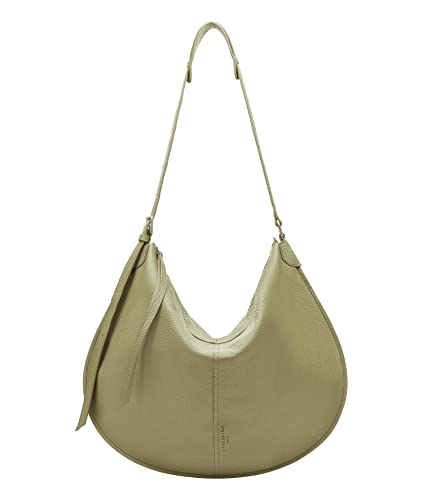 Liebeskind Berlin Damskie Naomi Heavy Pebble Hobo L, Princess Green-7708, l