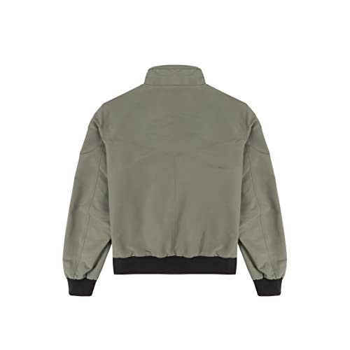 Wrangler Kurtka męska Harrington, Pyłoszczelna oliwka, 4XL