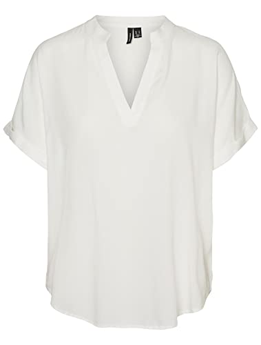VERO MODA Vmbeauty Ss Ga Noos Top damski, Snow White, XXL