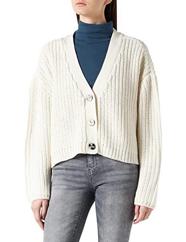 Urban Classics Damski kardigan z dzianiny oversize, Whitesand, L