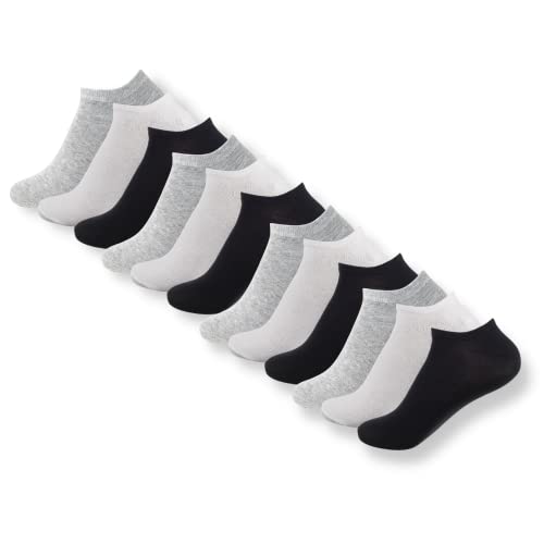 FM London Unisex Plain Trainer Socks skarpety treningowe (12 sztuk), Assorted, 39-42 EU