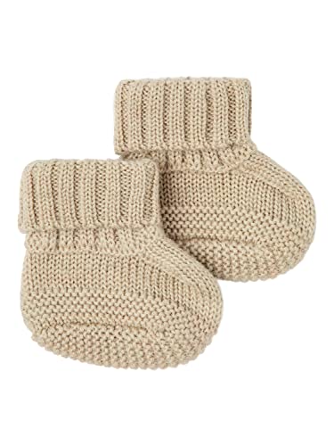 Bestseller A/S NBMWRILLA Wool Knit Slippers XXIII skarpety, White Pepper, 62/68, WHITE PEPPER, 62-68