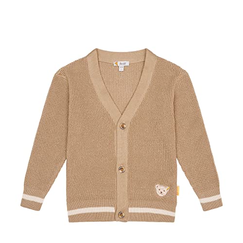 Steiff Chłopięca kurtka z dzianiny, dekolt w ser, Doeskin., 92