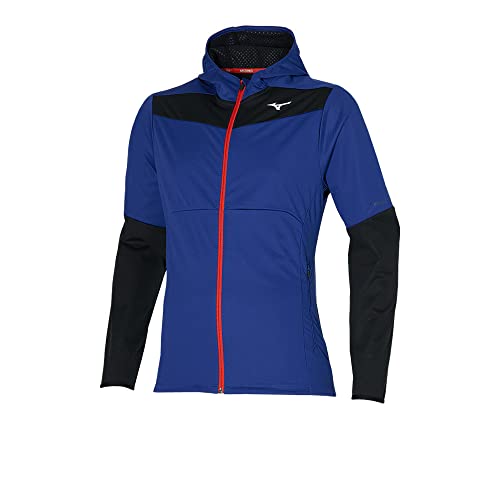 Mizuno Męska kurtka BT bieganie, niebieski sodalit, M