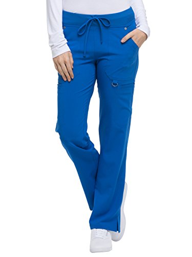 dickies Damskie Spodnie szpitalne Dzianinowe spodnie w talii, Królewski, XS