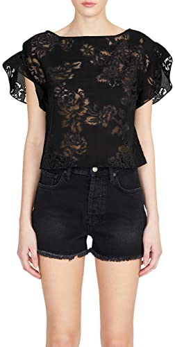 Sisley Womens 5W5VLQ04F bluza damska, wielokolorowa, 80C, L, wielokolorowy 80c, L