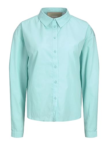 JACK & JONES Damska koszulka Jjxx Jxmission Ls Relax Noos Bluzka, Aruba Blue, XL