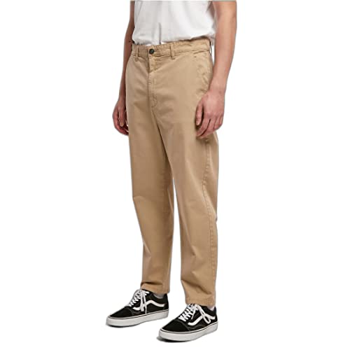 Urban Classics Cropped Chino Spodnie Męskie, Unionbeżowy, 36