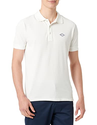 REPLAY Męska koszulka polo M3070A.000.22696G, Off White 801, S, Off White 801, S