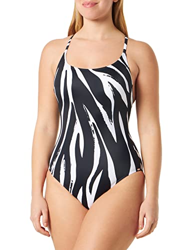 Triumph Damski kostium kąpielowy, White - Dark Combination, 46B