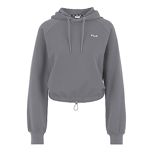 FILA Damska bluza z kapturem BAALBERGE Cropped Hoody, Night Owl, L, Night Owl, L