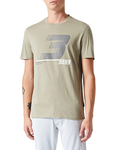 BOSS T-shirt męski, Light/Pastel Green336, XL