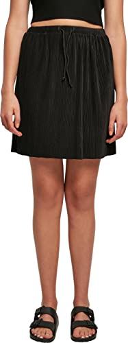 Urban Classics Women's Ladies Plisse mini spódnica spódnica, czarna, XS