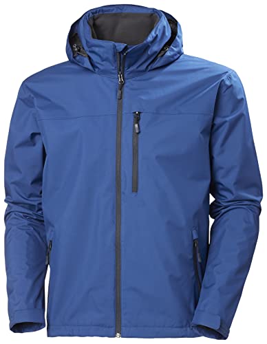 Helly Hansen Crew męska kurtka z kapturem mostek męski, męska, z kołnierzem kurtka z kapturem, 606 Deep Fjord, L