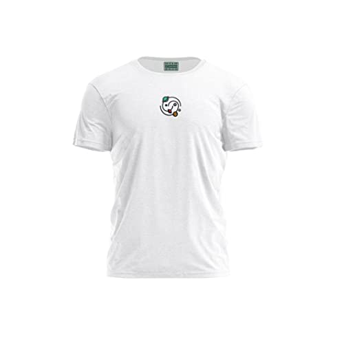 Bona Basics T-shirt męski, biały, XL