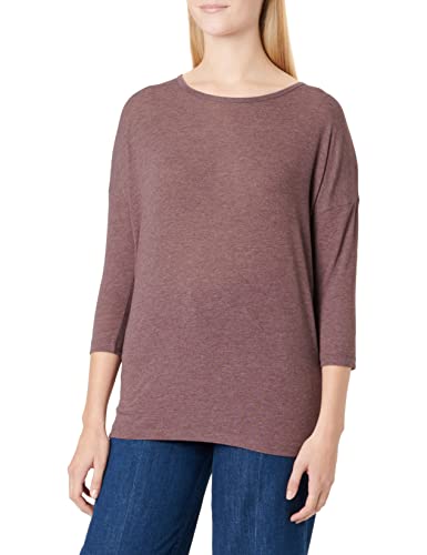 Vero Moda Koszulka damska z długim rękawem, Port Royale/Szczegóły: melanż, S