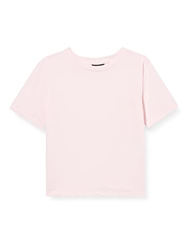 NAME IT Girl's NLFIBBI SS Short L TOP Box T-Shirt, Cherry Blossom, 146/152